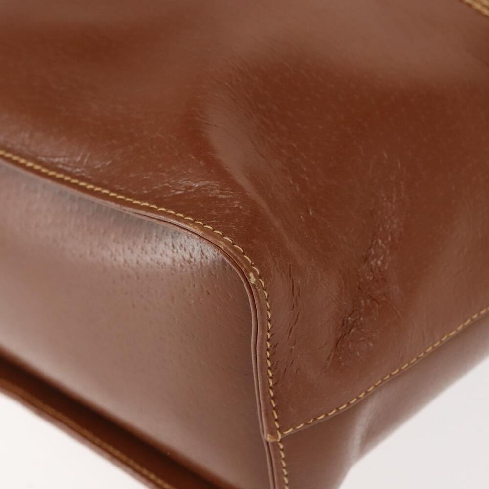 GUCCI Shoulder Bag Leather Brown Auth ep10968 - Picture 15 of 16